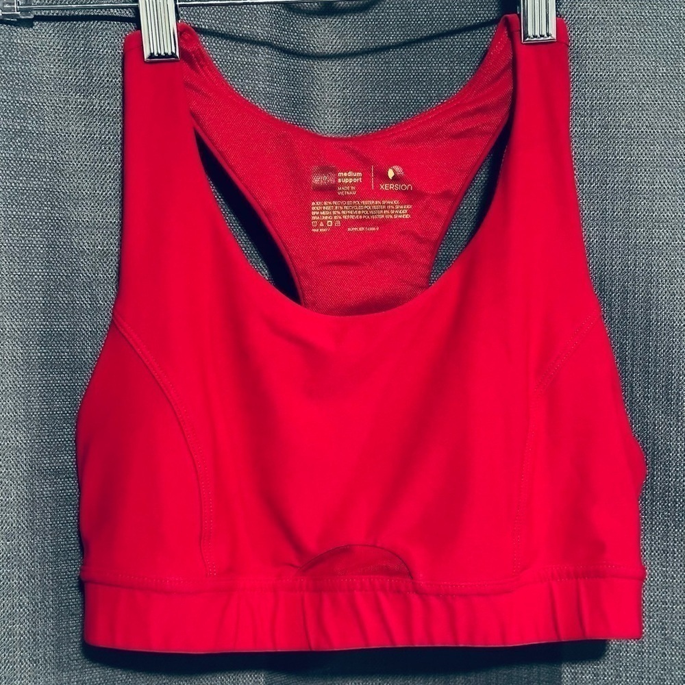 Xersion Medium Support Racerback Sports Bra